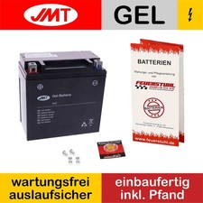 Buell XB12Ss Lightning Long, 2006-2010, batteria GEL pronta all'uso (incl. deposito 7,50)