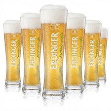6 bicchieri birra Erdinger