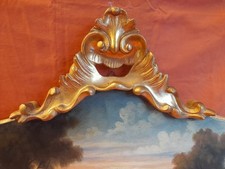 cimasa sovraporta in legno Con