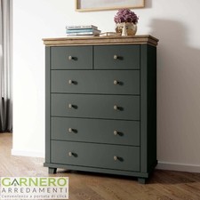 Settimino 6 cassetti verde