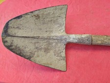 USATO BADILE PALA VANGA ORTO GIARDINAGGIO MURATORE NEVE SENZA MANICO antico 