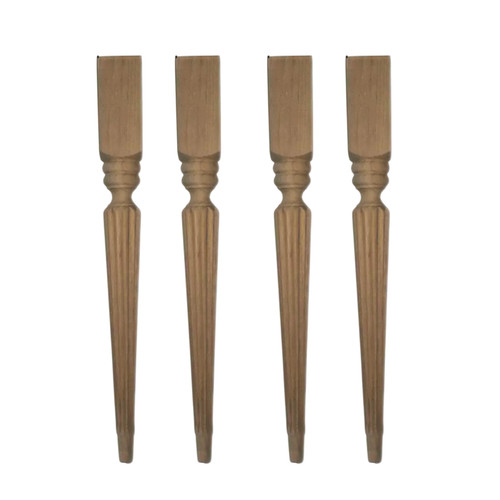 Set gambe tavolo legno - set, in