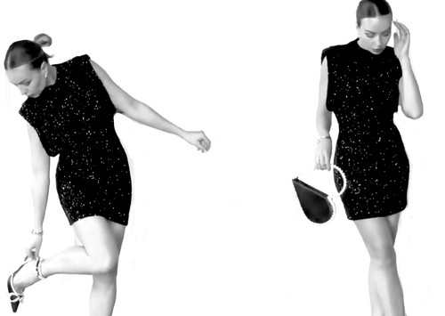 Zara short black dress - zara,