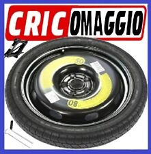 Ruotino Di Scorta 17" 5 Fori Alfa Romeo Giulietta Kit Cric Crick DOT2025 Emerg.