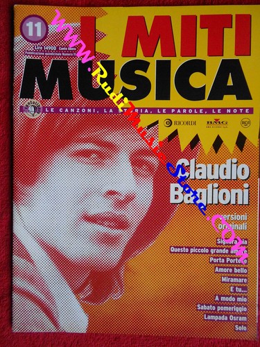 Rivista miti musica 11 - rivista,