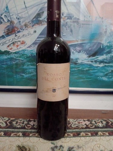 Antica bottiglia vino - bottiglia, di