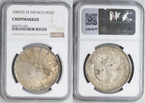 Mexico reales 1902 - reales, chinese