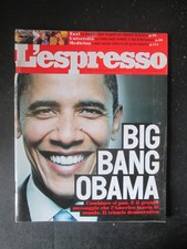 ESPRESSO 45 2008 BIG BANG OBAMA - LO SCANDALO TANGENTI LICENZE TAXI [C36B]