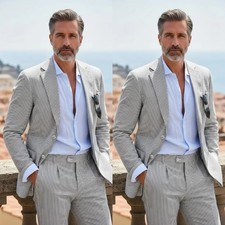 Abiti da uomo Seersucker