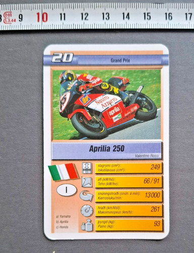 Rara carta valentino rossi - rara,