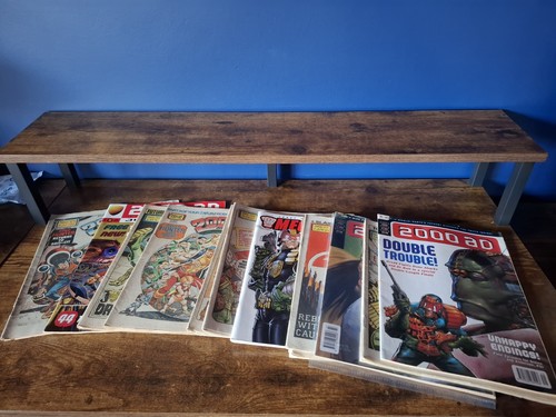 Large mixed vintage comic - vintage,