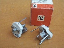 SURPLUS MILITARE  2x CAPACITOR  5-54 pf ORIGINAL SPARE RADIO-COMPENSATORE