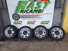SET X4 CERCHI E GOMME VOLKSWAGEN TRANSPORTER T5 7J5601027 7Jx17 ET56 215/60R17C