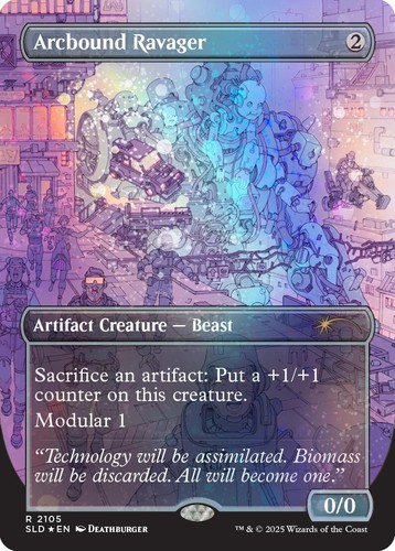 Arcbound ravager - ravager, foil)