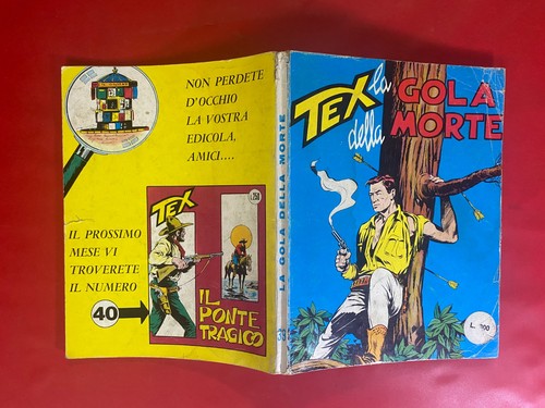 Tex gola della - tex, morte