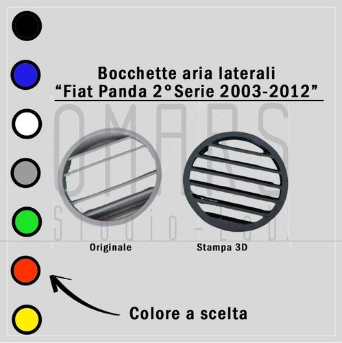 Bocchette aria laterali - 2x,