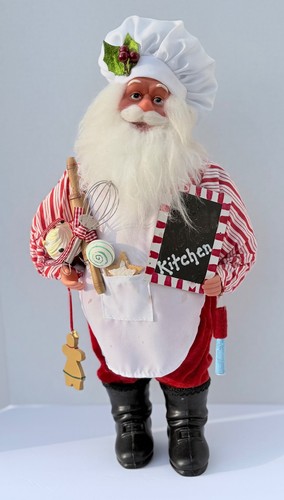 Bambola vintage babbo natale - bambola,