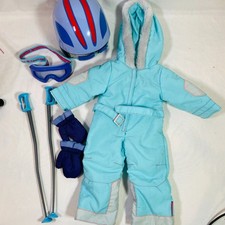 Set casco/occhiali 18"