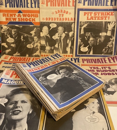Private eye magazine x - eye,
