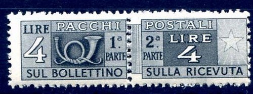 Italia 1947 pacchi postali - pacchi,