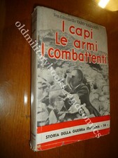 I CAPI, LE ARMI, I COMBATTENTI VARO VARANINI CORBACCIO 1935