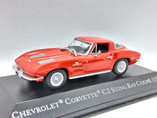 dea chevrolet corvette c2 sting ray coupè 1963 scala 1/43 210491