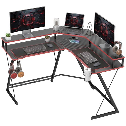 Homcom scrivania gaming - scrivania,