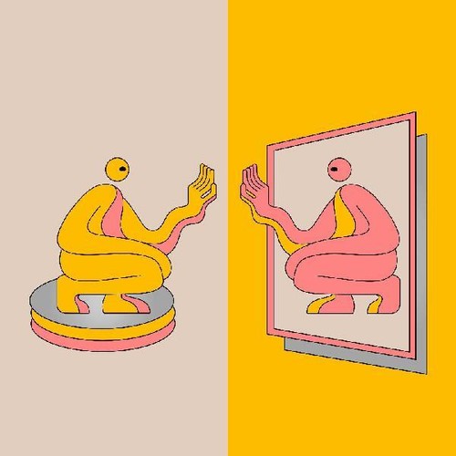Seinfeld mirrors pink - dj, (pink