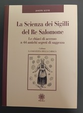 Joseph Kefir " LA SCIENZA DEI SIGILLI DEL RE SALOMONE " MAGIA- ESOTERISMO 