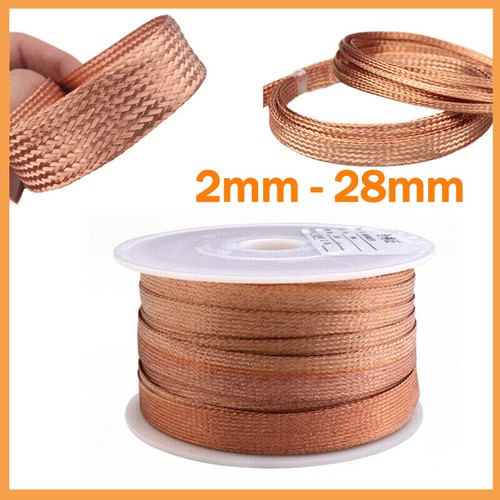 Cavo treccia rame puro piatto