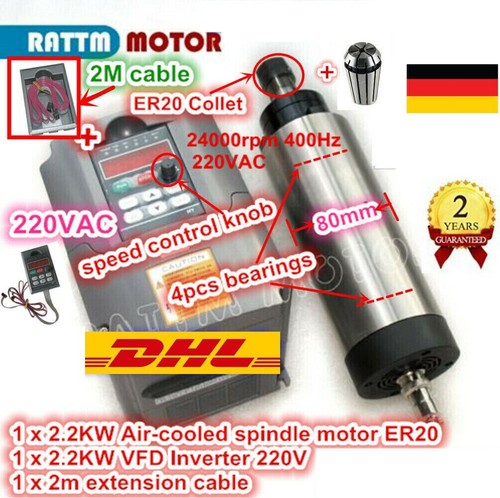 2kw er20 air - air, cooling
