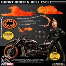 MEZCO GHOST RIDER Hell Cycle
