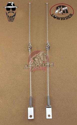 Antenne cromate bici r - 2, f&r