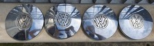 VW Golf 1 (1974-1982) set n 4 coppette borchie cerchi diametro 15 cm originali
