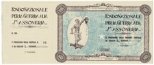 1000 LIRE NON EMESSO CON MATRICE FONDO GUERRA ALLA MASSONERIA CARTELLA 1913 SUP+