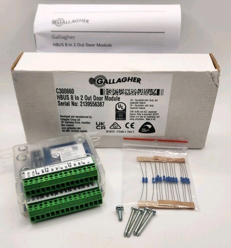 Gallagher c300660 hbus 2 - gallagher, 8