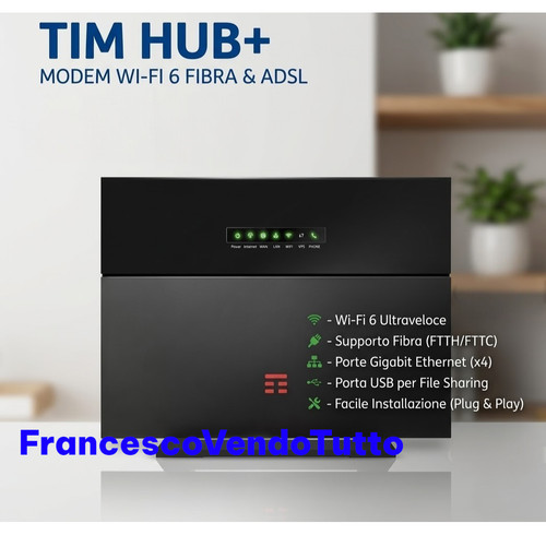 Modem tim hub zte - modem,