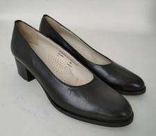 Scarpe Donna Esercito Aeronautica Militare Vintage 37 Soldini Tacco 4 Nuove-XXX