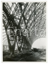 1929 MILANO Cantiere nuova Stazione Centrale - Costruzione delle navate - Foto 2