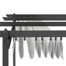 Gazebo pergola 4x4m con