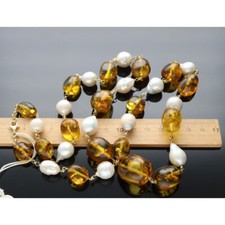 COLLANA PERLE SCARAMAZZE E