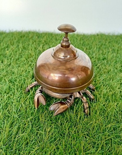 Campanella granchio ottone