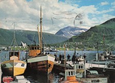 NORVEGE TROMSO PORT DE TROMSO