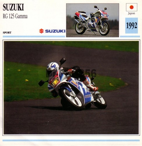 Fiche moto suzuki - fiche,