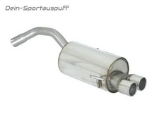 Ragazzon Scarico Sportivo Alfa Romeo 147 1.9JTD Anno 00-10/04 2x70mm Rolled