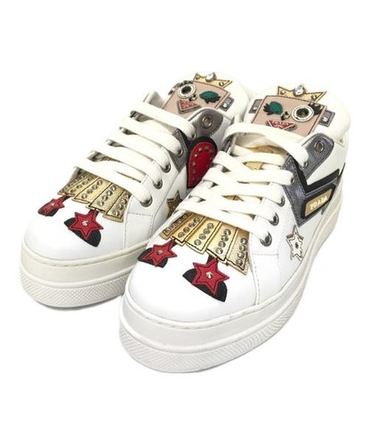 Prada sneakers basse bianco - prada,