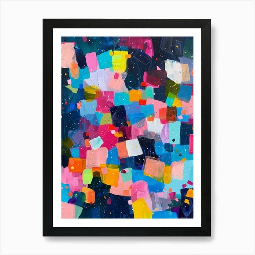 Quadro astratto 1084 stampa