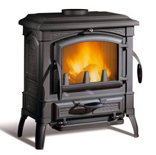 LA NORDICA 3002140 ISETTA.16 STUFA A LEGNA 7.3kW 209M³ GHISA SMALTATA NERO A