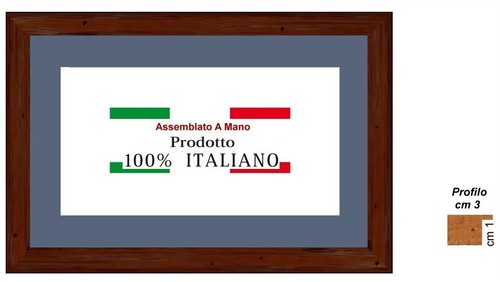 Cornice legno noce arte - legno,