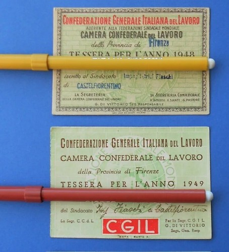 Tessera l sindacato - tessera,